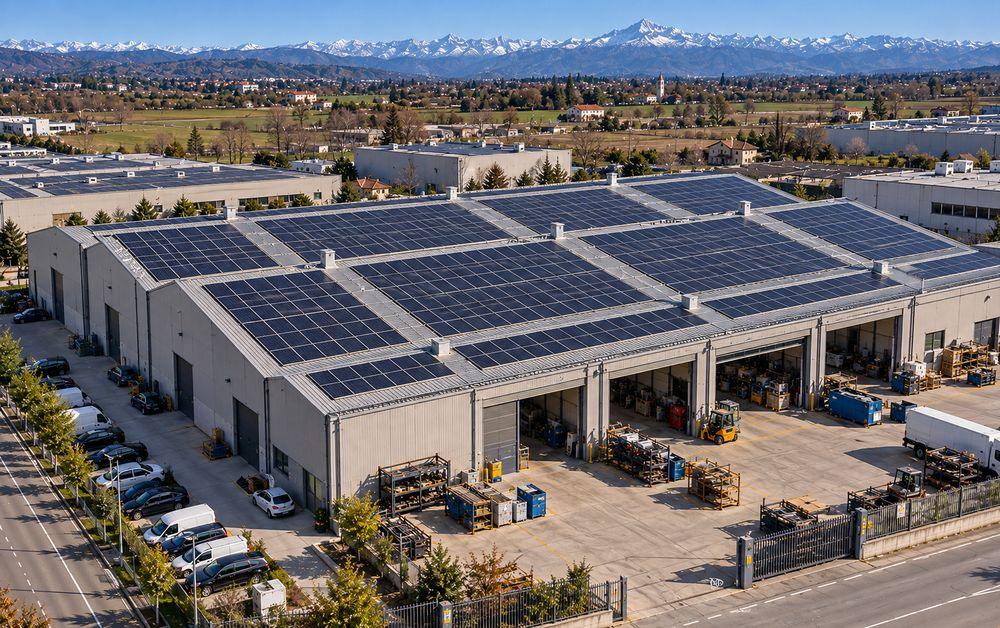 Officina meccanica 120 kWp a Cuneo